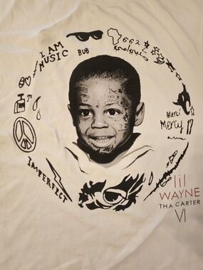 Lil Wayne Tha Carter VI T-Shirt Sz L Cotton Tee New